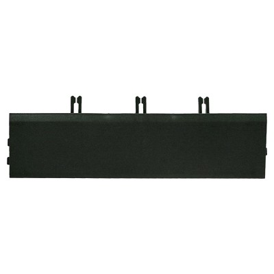 12" Armadillo Tile Bevels 4 Pack - Black
