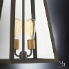 Urban Ambiance Luxury Modern Farmhouse Outdoor Pendant Light,  26.875"H x 11.25"W,  Olde Bronze Finish, UHP1003 - 4 of 4