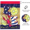 Magnolia Garden Love Boil dat! LA Crawfish 29 x 42 Poly Burlap Outdoor Hanging Flag - 2 of 2