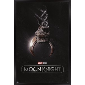Trends International Marvel Moon Knight - Teaser One Sheet Framed Wall Poster Prints - 1 of 4