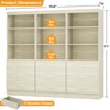 Aheaplus 71'' Tall Closet Storage Organizer with Drawers, Freestanding Closet System with Adjustable Shelves - 3 of 4