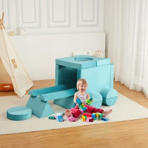 Modular Play Couch for Toddler Kids Playroom Bedroom - 1 of 4