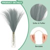 Unique Bargains Dried Plants Artificial Durable Small Fluffy Pampas Grass for Home, Office, Party 20 Pcs 21.7 Inch - 2 of 4
