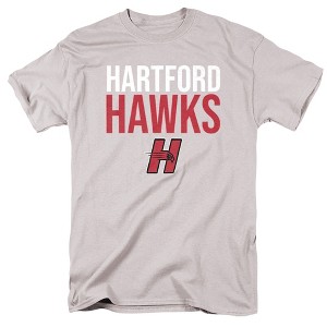 Men's University of Hartford Official Stacked T-Shirt Stacked - 1 of 4
