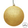 Vickerman Honey Gold Ball Ornament - 3 of 4