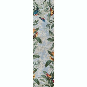 Unique Loom    Outdoor Botanical Chanticleer Area Rug - 1 of 4