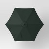 9' Round Outdoor Patio Market Umbrella with Black Pole - Room Essentials™ - 4 of 4