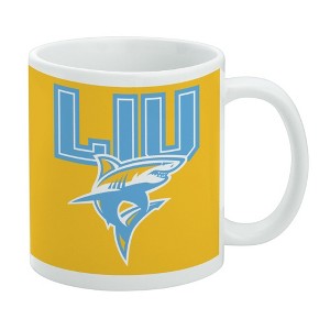 Long Island University Secondary Logo Ceramic Coffee Mug Novelty Gift Mugs for Coffee Tea and Hot Drinks 11oz White - 1 of 4