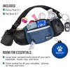 PetAmi Dog Fanny Pack, Pet Waist Belt Treat Pouch for Walking Training Hiking Running, Waste Bag Dispenser, Bottle Holder, Bowl, Pocket - 2 of 4
