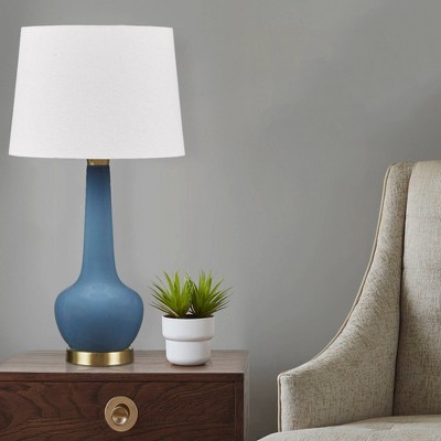Hampton Hill 14"x26.25" Zazie Ceramic Genie Warm Soft Elegant Genie-Style (Includes LED Light Bulb) Table Lamp