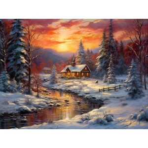 Sunsout Snow Landscape 1000 pc Jigsaw Puzzle 27078 - 1 of 4