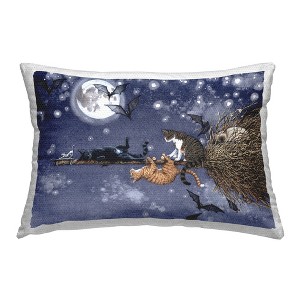 Stupell Industries Joyriding Cats on Broom - 1 of 3
