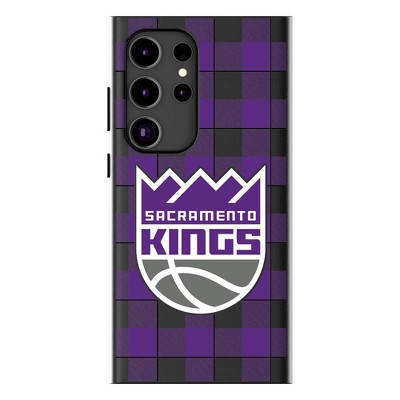 Keyscaper NBA Western Conference Teams Plaid MagSafe Compatible Cell Phone Case for Samsung Galaxy