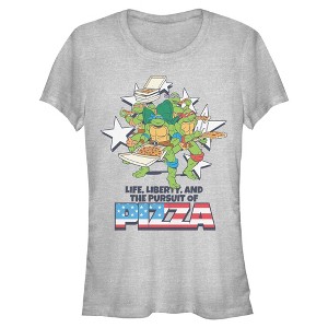 Teenage Mutant Ninja Turtles Juniors Womens July 4th Liberty and