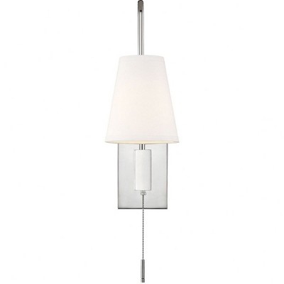 Owen Polished Nickel Dimmable Adjustable Wall Sconce