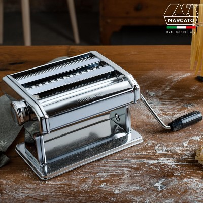 Marcato Ampia 180 Silver Chrome Steel Pasta Machine
