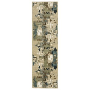 Oriental Weavers Reed RE11Q Beige/ Multi Indoor Area Rug - 2'3" x 7'6" - 1 of 4
