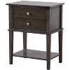 Passion Furniture Newton 2-Drawer Nightstand (28 in. H x 22 in. W x 16 in. D) - 2 of 4