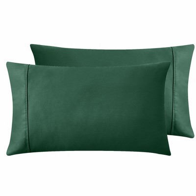 hunter green pillow cases