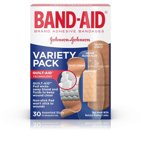 band aid variety pack 30ct target