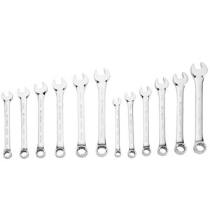 Westward  Combo Wrench St,Steel,Full Polish,Offset 33M572 - 1 of 1