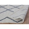 Anji Mountain 5'x7' Kingston Diamond Area Rug Gray/Blue/Ivory - 4 of 4