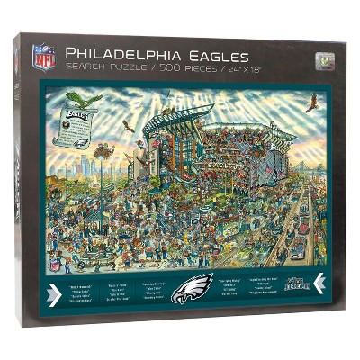 Philadelphia Eagles Joe Journeyman Find Joe Puzzle 500pc