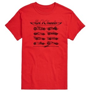 Men's - Hot Wheels - Car Grid Short Sleeve Graphic T-Shirt - 1 of 4