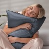 Luxurious 100% Silk Zippered Bed Pillowcase For Hair and Skin - 19 Momme - Becky Cameron - 3 of 4