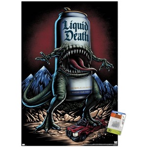 Trends International Liquid Death - Reapersaurus Rex Unframed Wall Poster Prints - 1 of 4