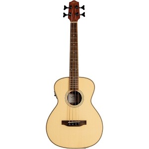 Lanikai Solid Spruce Top Acoustic-Electric Bass Ukulele Natural - 1 of 3