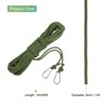 Unique Bargains Hollow Braided Polypropylene Anchor Rope with Hook for Marine Life Boat - 2 of 4