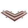 Country Stripe Collection 100% Polypropylene Reversible Indoor Area Utility Rug - Better Trends - 3 of 4