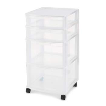 Gracious Living Desk & Countertop 4 Drawer Storage Bin w/Organizer Lid (3  Pack), 1 Piece - Fry's Food Stores
