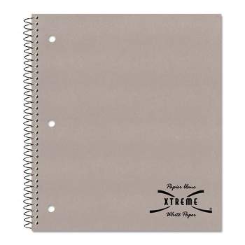 National Single-Subject Wirebound Notebooks, Medium/College Rule, Randomly Assorted Kraft Covers, (80) 11 x 8.88 Sheets