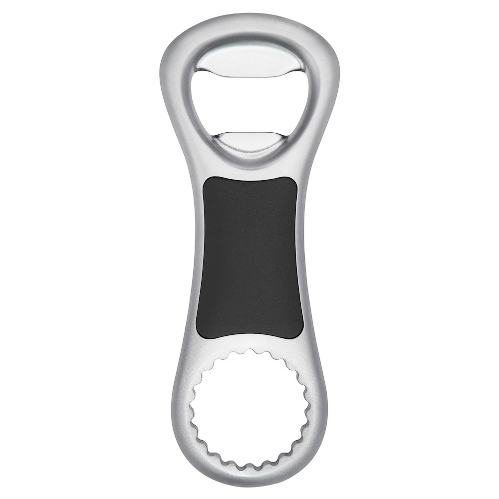 Photos - Barware Oxo Die Cast Bottle Opener Silver 