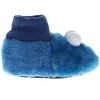 Sesame Street Kids Curious Cookie Monster Dual Sizes Slippers. (Toddler/Little kids) - image 3 of 4