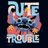 Girls Lilo & Stitch Cutest Troublemaker T Shirt - 2 of 4