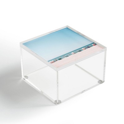 Hello Twiggs Beach Huts Acrylic Box - Deny Designs