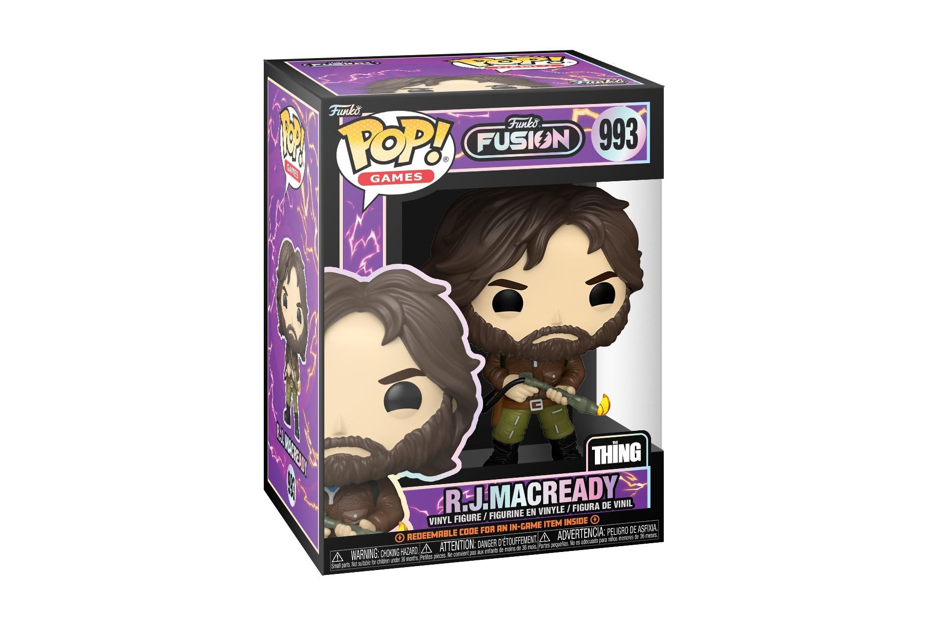 Pop Games Fusion R.J. MacReady 3.95 inches Vinyl Figure