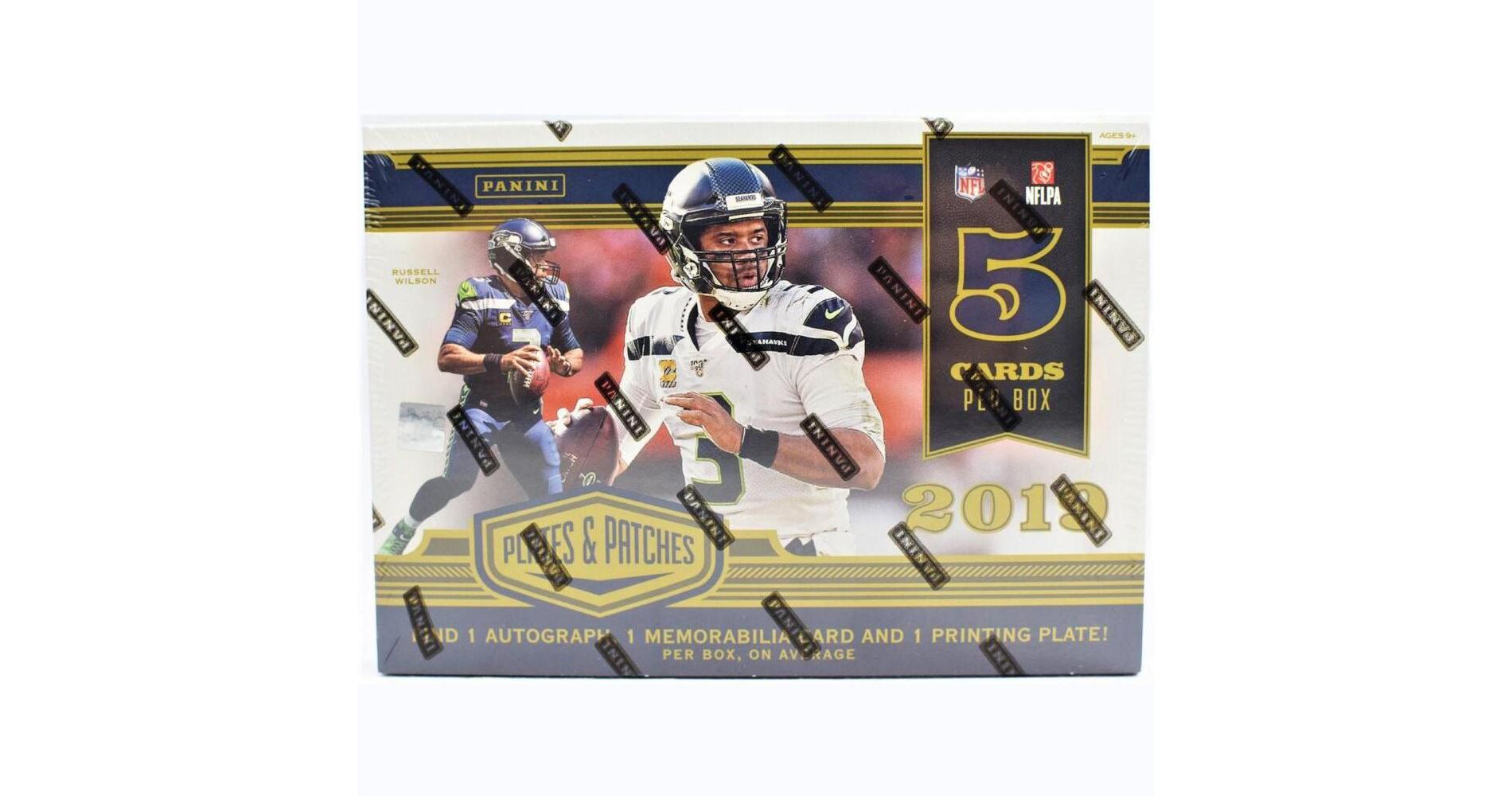 2019 Panini Plates and Patches Football Hobby Box