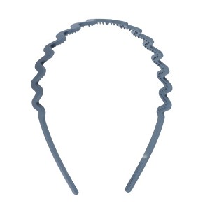 Unique Bargains Women's Classic Elegant Frosted Wavy Hairband 5.51"x4.72" 1 Pc - 1 of 4