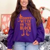 Simply Sage Market Women's Graphic Sweatshirt Baddest Witch On The Block - 2 of 4