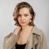 Gold and Silver Mixed Metal Earrings for Women Dangling Vintage Two Tone Boho Small Dangle Earrings - 4 of 4