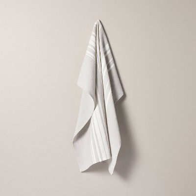 2ct Ticking Stripe Kitchen Towel Set Dark Gray/cream - Hearth & Hand™ With  Magnolia : Target