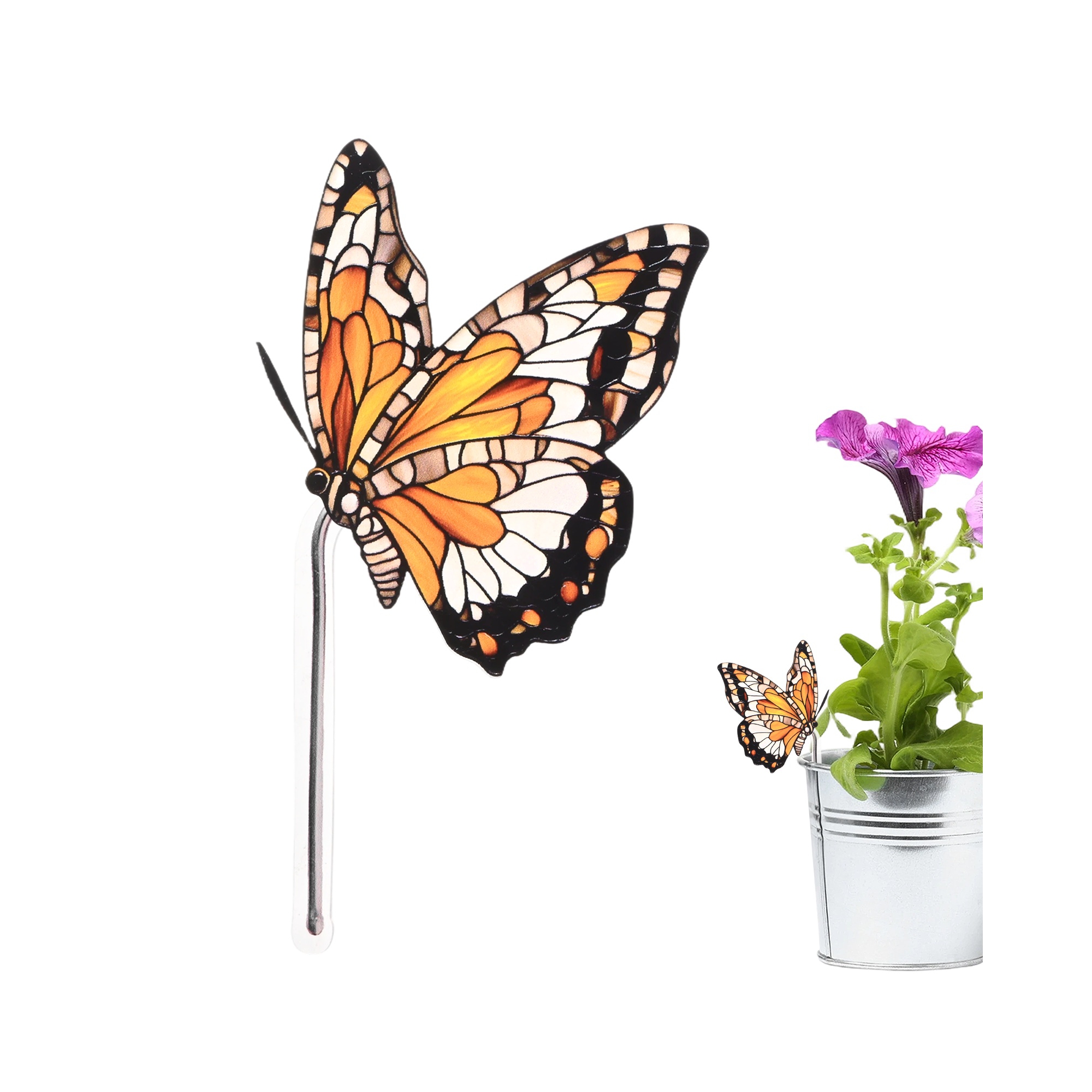 Unique Bargains Outdoor Nature And Outdoors Acrylic Sculpture 4.72 x 2.6 x 0.12 inches 1 Pc