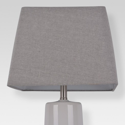 gray lamp shade large