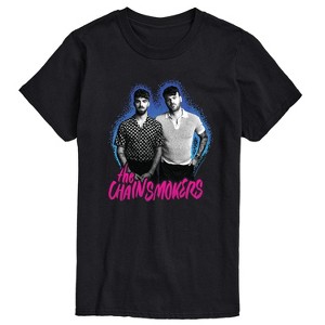 Men's - The Chainsmokers - Glow Script Duo Short Sleeve Graphic T-Shirt - 1 of 4