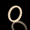 Slickblue Women's Clear CZ Round Bezel Eternity Ring, Rose Gold, Gold, or Silver Finish, Stackable Jewelry, Size 5-10 - 3 of 4