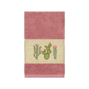 Linum Home Textiles 100% Turkish Cotton MILA Embellished Towel Set - 1 of 1